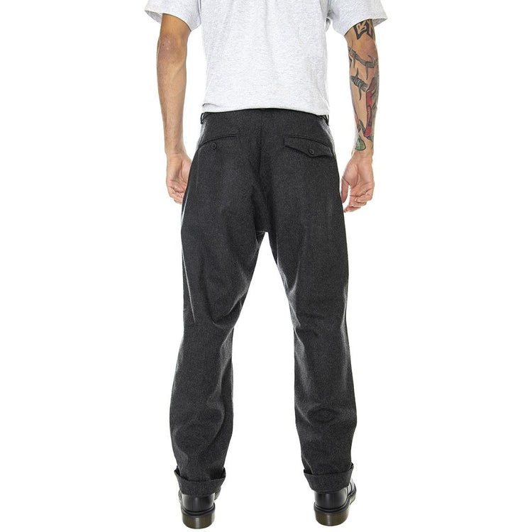 Pieterson Black Melange - Pantaloni Uomo Neri 330765-BLK  ELVINE 