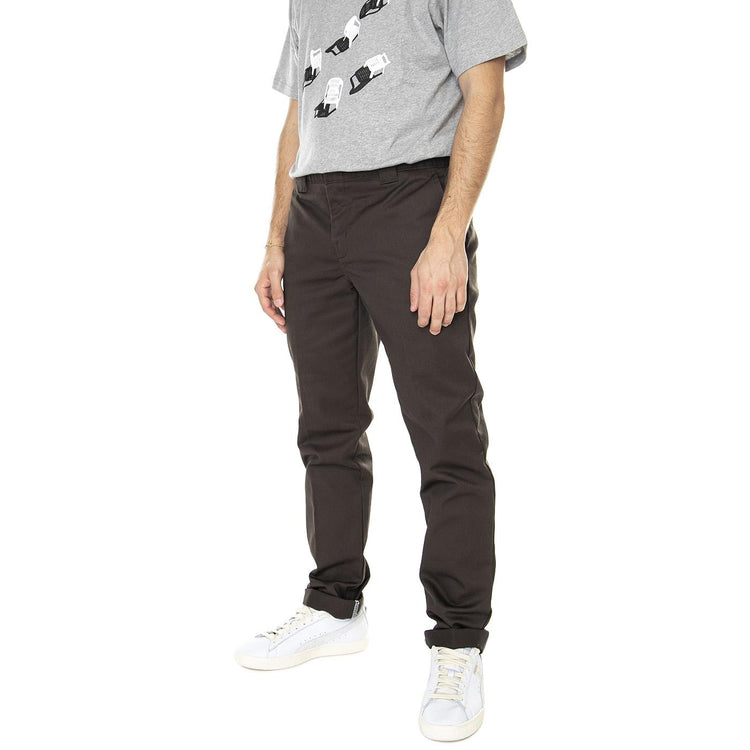 M' 872 Work Pant Rec Dark Brown - Pantaloni Uomo Marroni DK0A4XK8DBX1  DICKIES 