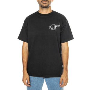 Obey Angry Dog Heavy Wight Tee Vintage Black - Maglietta Girocollo Uomo Nera 166913913-VBL  OBEY 