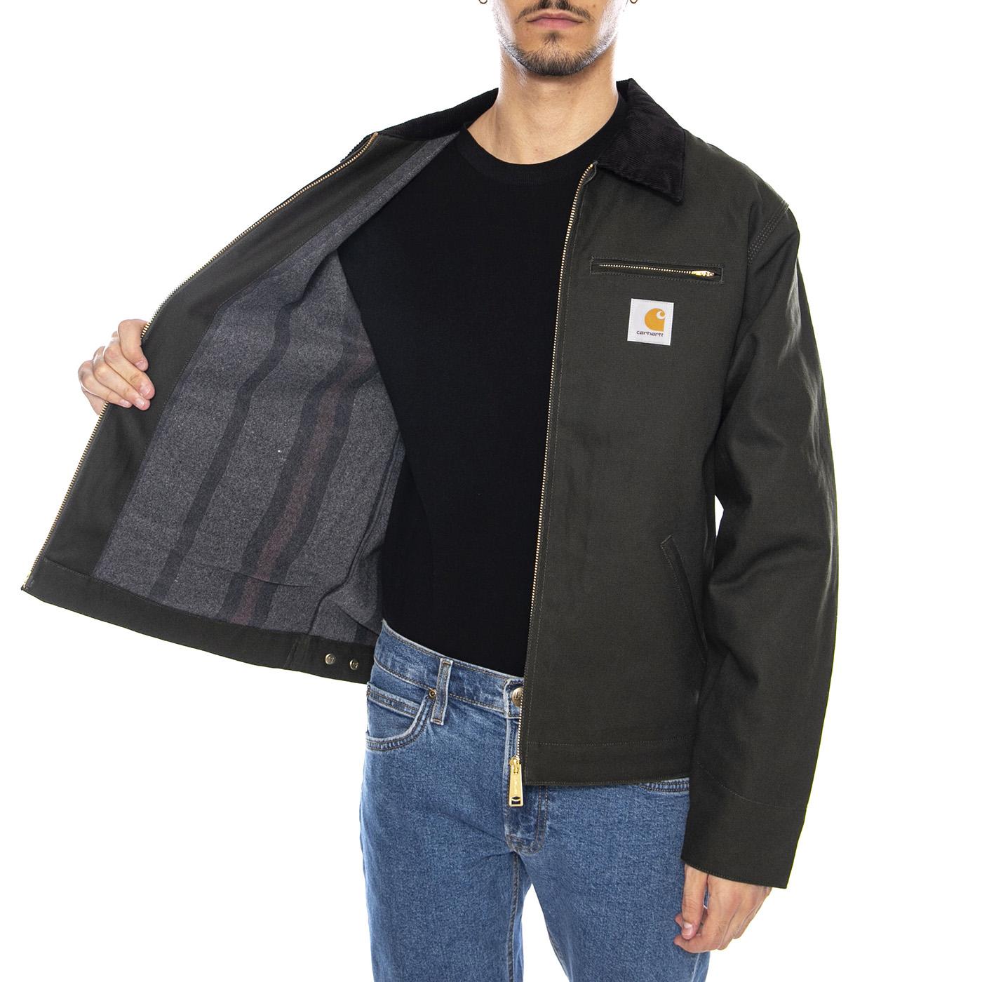 OG Detroit' Jacket Olive / Black - Giacca Uomo Verde I015264.3CM01 . CARHARTT WIP 