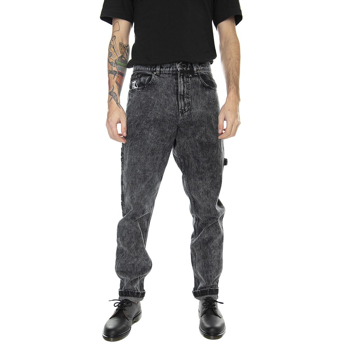 Retro Moon - Denim Jeans Uomo Grigi KRCKM213-034-1  KARL KANI 