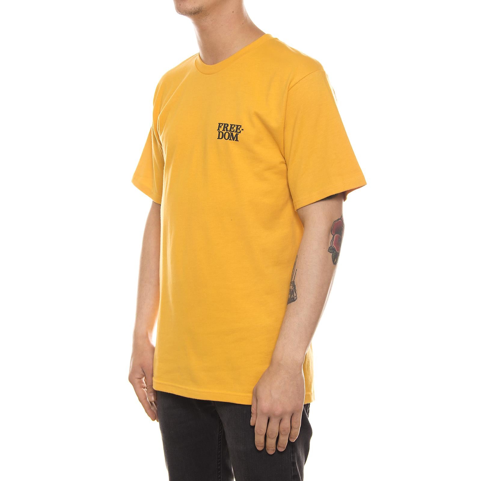 AFRICA BRONX TEE MUSTARD 1904002-MUSTARD  STUSSY 