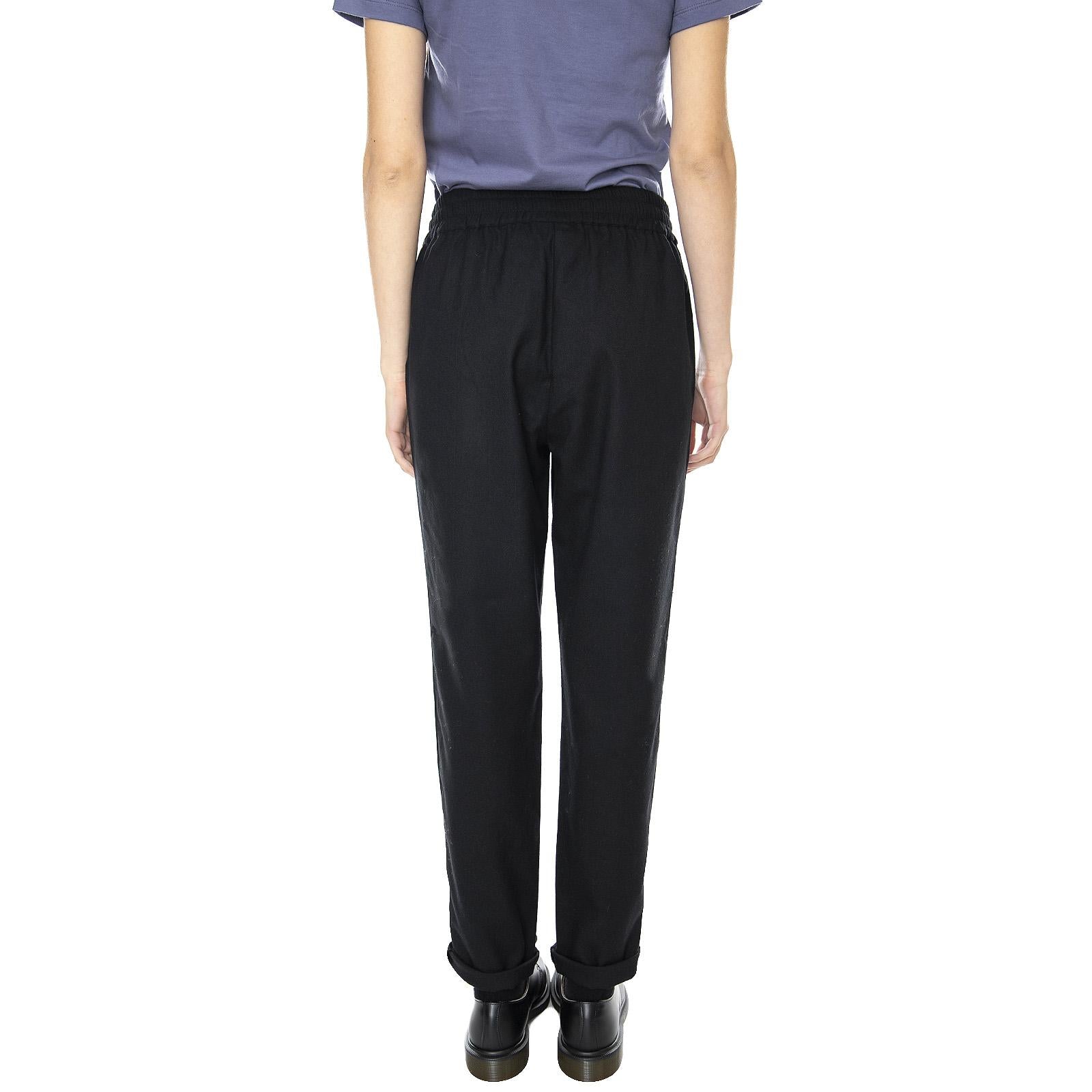 Wm Achal Pants - Black - Pantaloni Donna Neri 103932_4  MINIMUM 