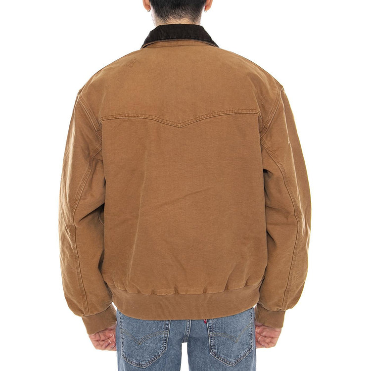 OG Santa Fe Jacket - Giacca Uomo Marrone I036240 00SB7 CARHARTT WIP 