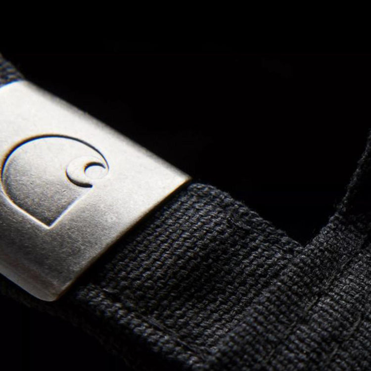 Canvas Script Cap Black / White - Cappellino con Visiera Nero I028876.0D2XX . CARHARTT WIP 
