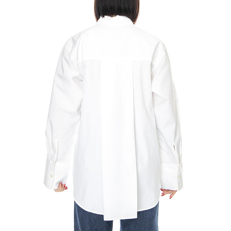 Womens Arden Blouse Shirt - Tallow White - Camicia Donna Bianca 330323-263  ELVINE 