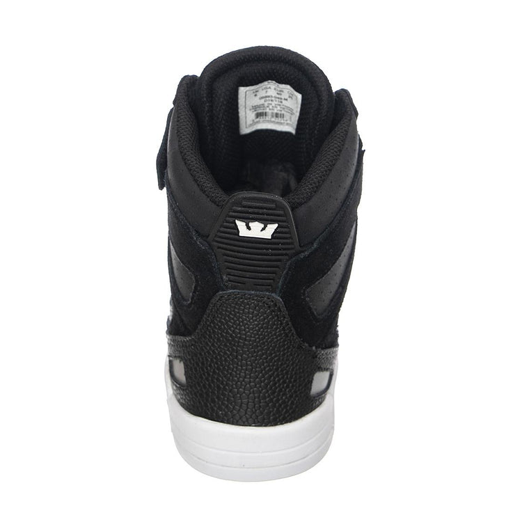 Breaker - Scarpe Stringate Profilo Alto Uomo Nere / Silver 05893-049 . SUPRA 