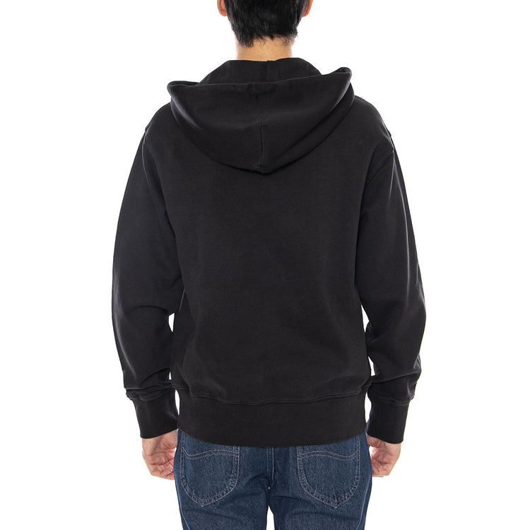 Authentic Full Zip Black Agate Garment D Black - Felpa con Cappuccio e Zip Uomo Nera A9265-0000 . LEVIS 