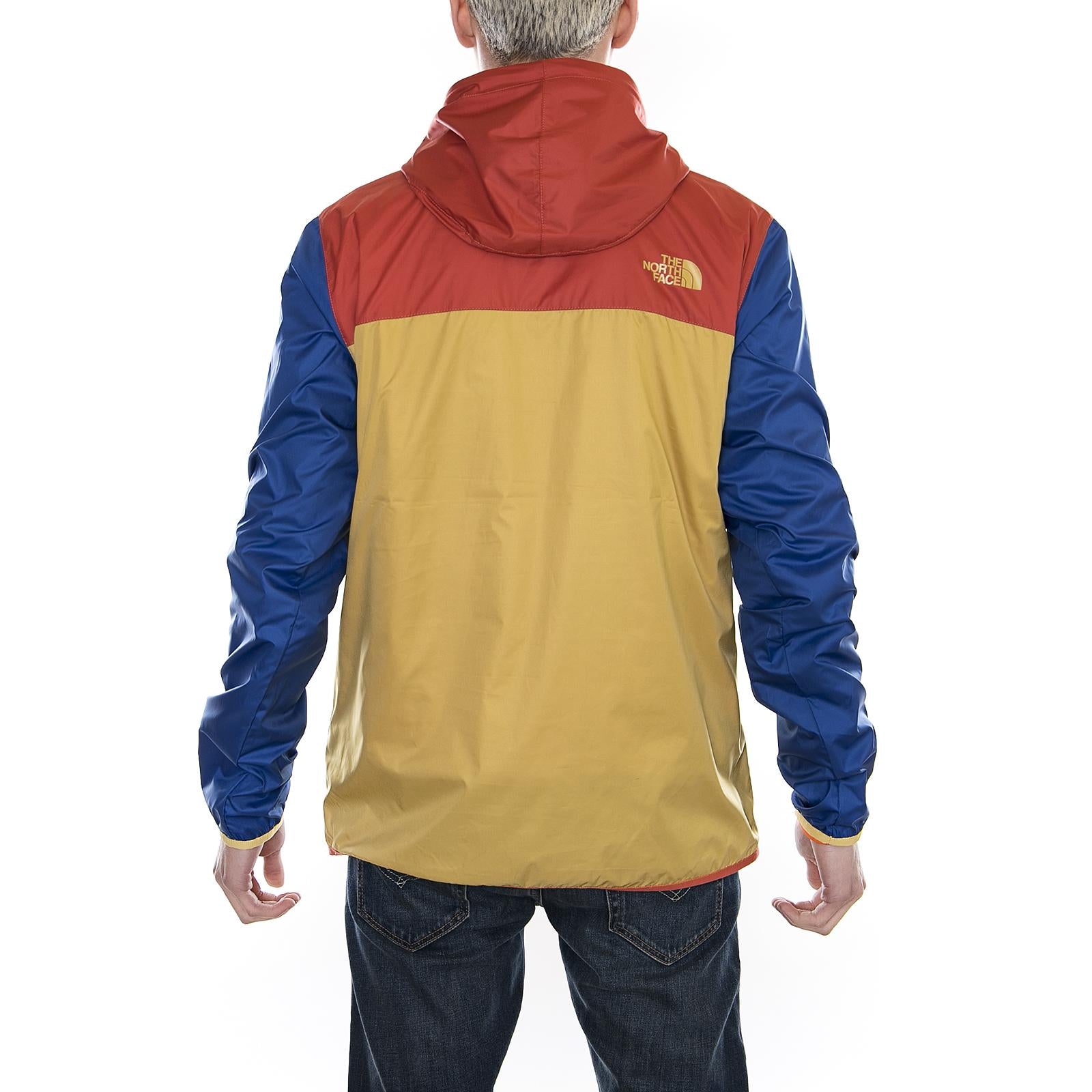 M FANORAK  OLIVENITE YELLO T93FZL3GU  THE NORTH FACE 