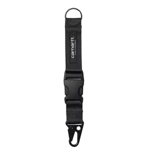 Click Keyholder Black - Portachiavi Nero I035375.89XX  CARHARTT WIP 