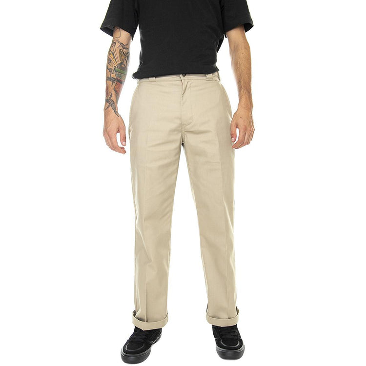 874 Work Pant Flex Khaki - Pantaloni Chino Uomo Beige DK0A4XJCKHK1  DICKIES 