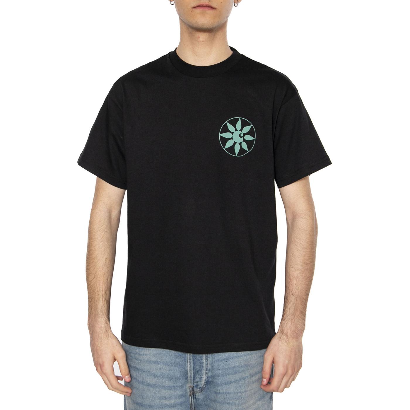 S/S Senses T-Shirt Black - Maglietta Girocollo Uomo Nera I034771.89XX  CARHARTT WIP 