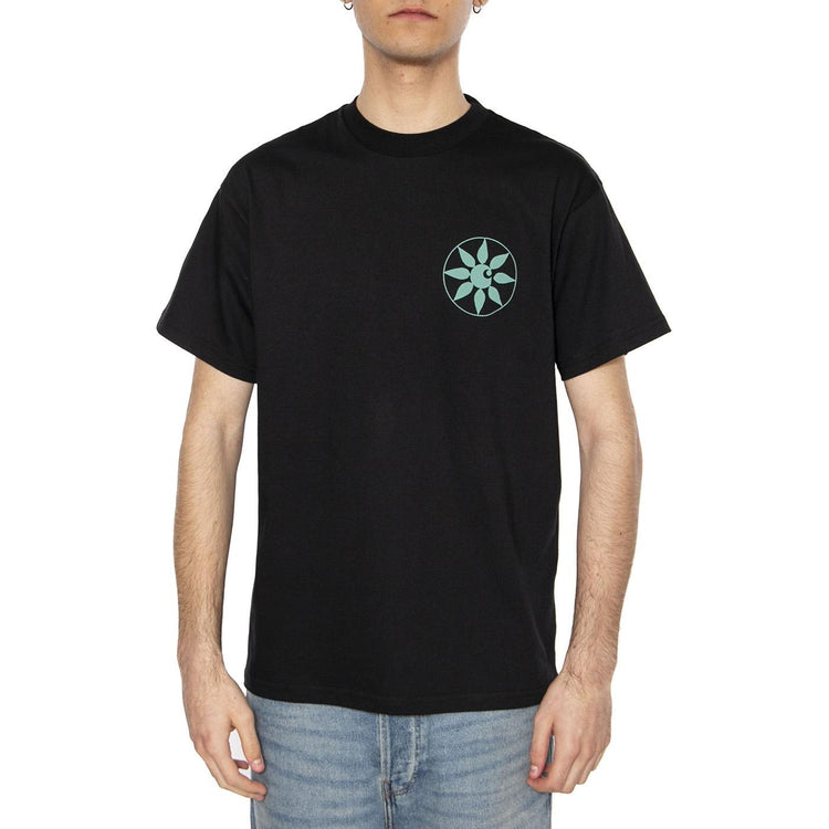 S/S Senses T-Shirt Black - Maglietta Girocollo Uomo Nera I034771.89XX  CARHARTT WIP 
