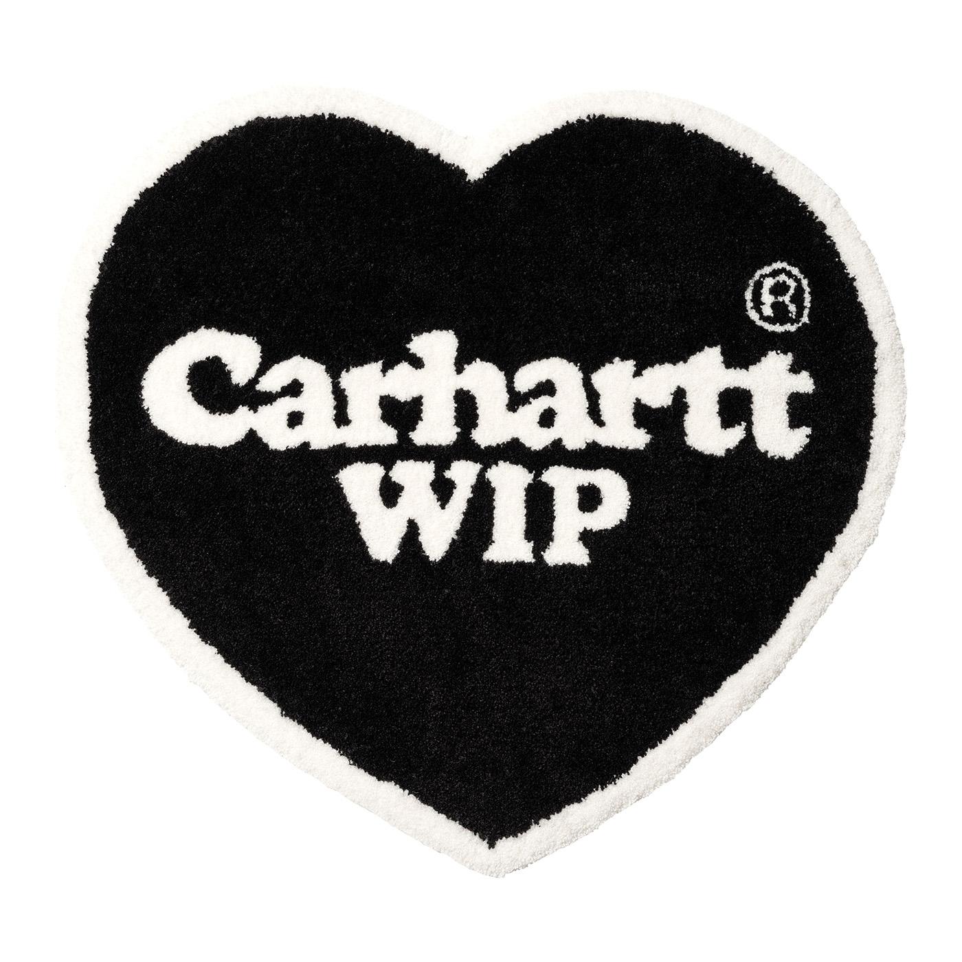 Heart Rug Black / White - Tappetino Nero I032471-1  CARHARTT WIP 