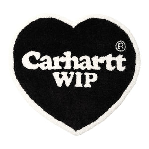 Heart Rug Black / White - Tappetino Nero I032471-1  CARHARTT WIP 
