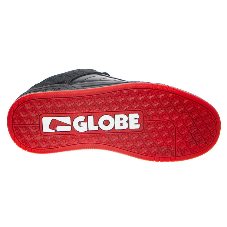 Tilt Black/Red/Charcoal - Scarpe Stringate Uomo Nere GBTILT 10801 GLOBE 