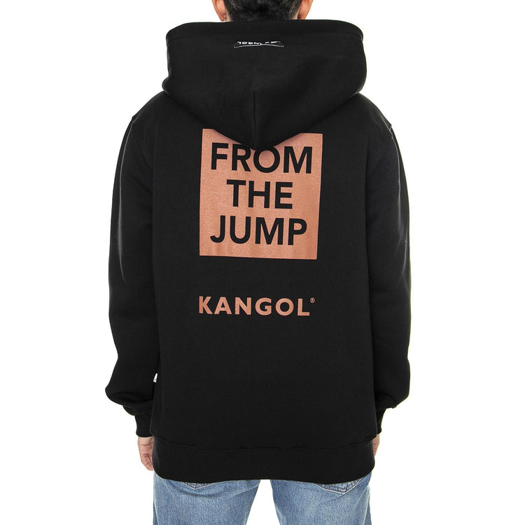 Essential Black - Felpa con Cappuccio Uomo Nera KAF22UHDS102-99  KANGOL 