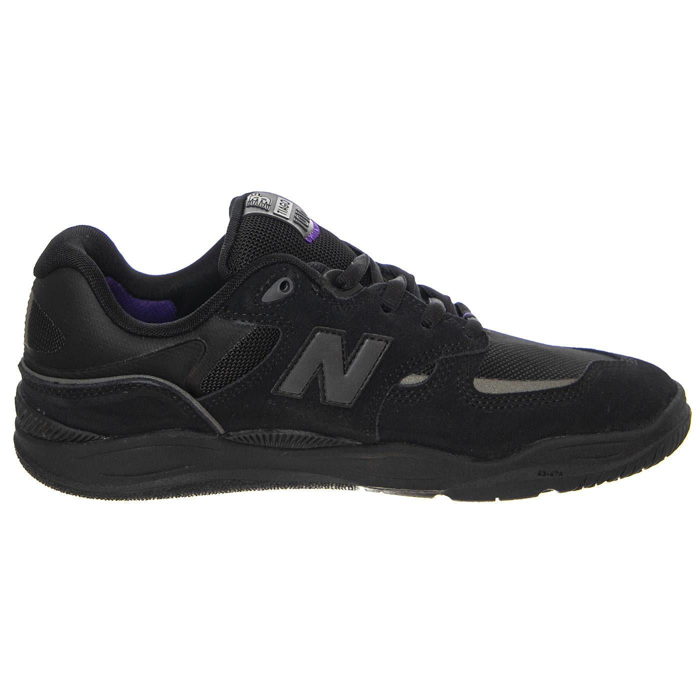 Numeric Skateboarding Black / Black - Scarpe Stringate Profilo Basso Uomo Nere NM1010AB  NEW BALANCE 
