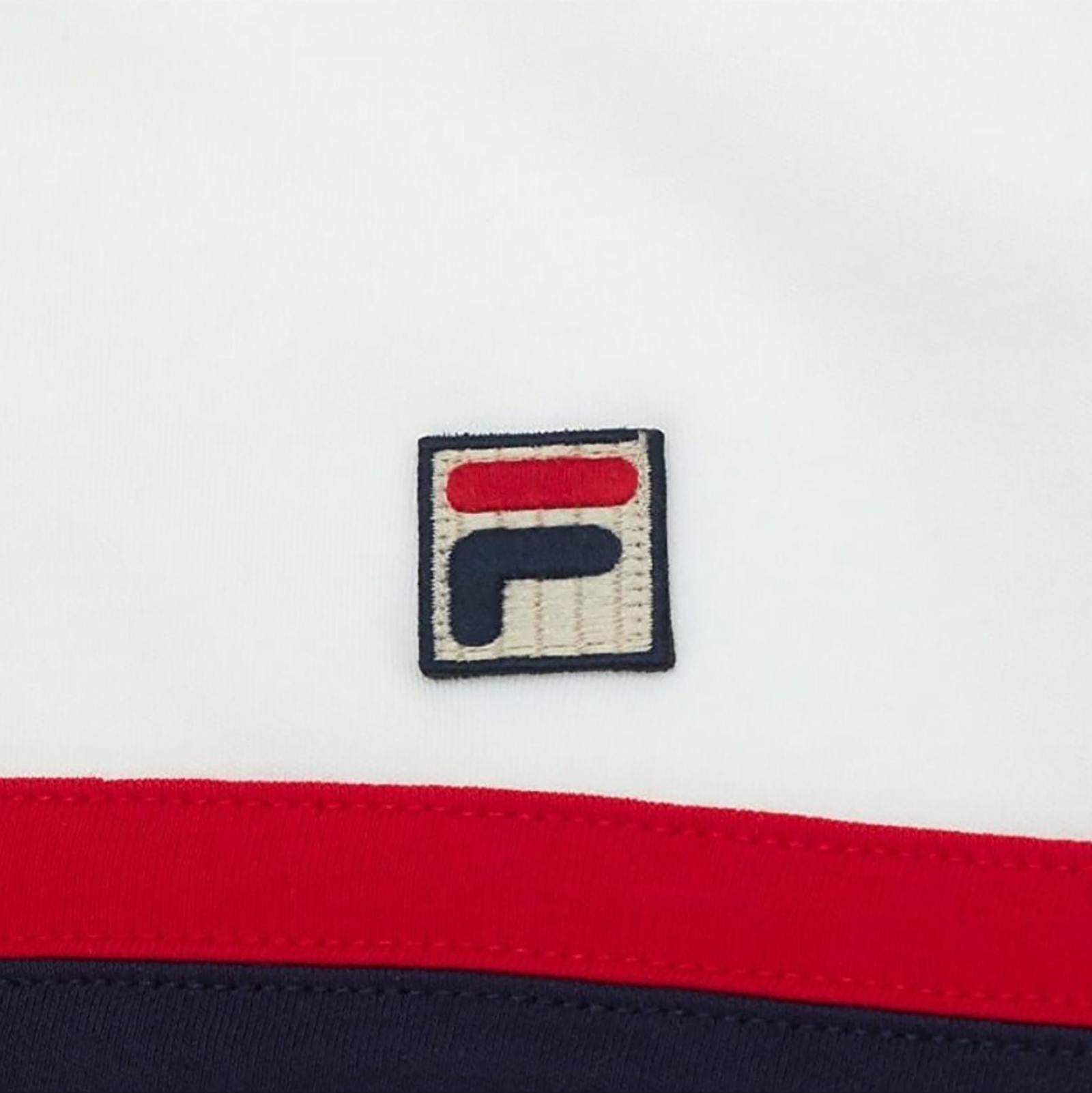 PANEL CREW TEE WHITE 76654_4  FILA 