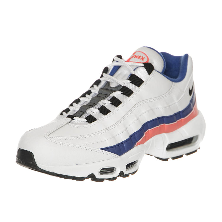 Air Max 95 Essential WHITE/BLACK-SOLAR RED-ULTRAMARINE 749766-106  NIKE 