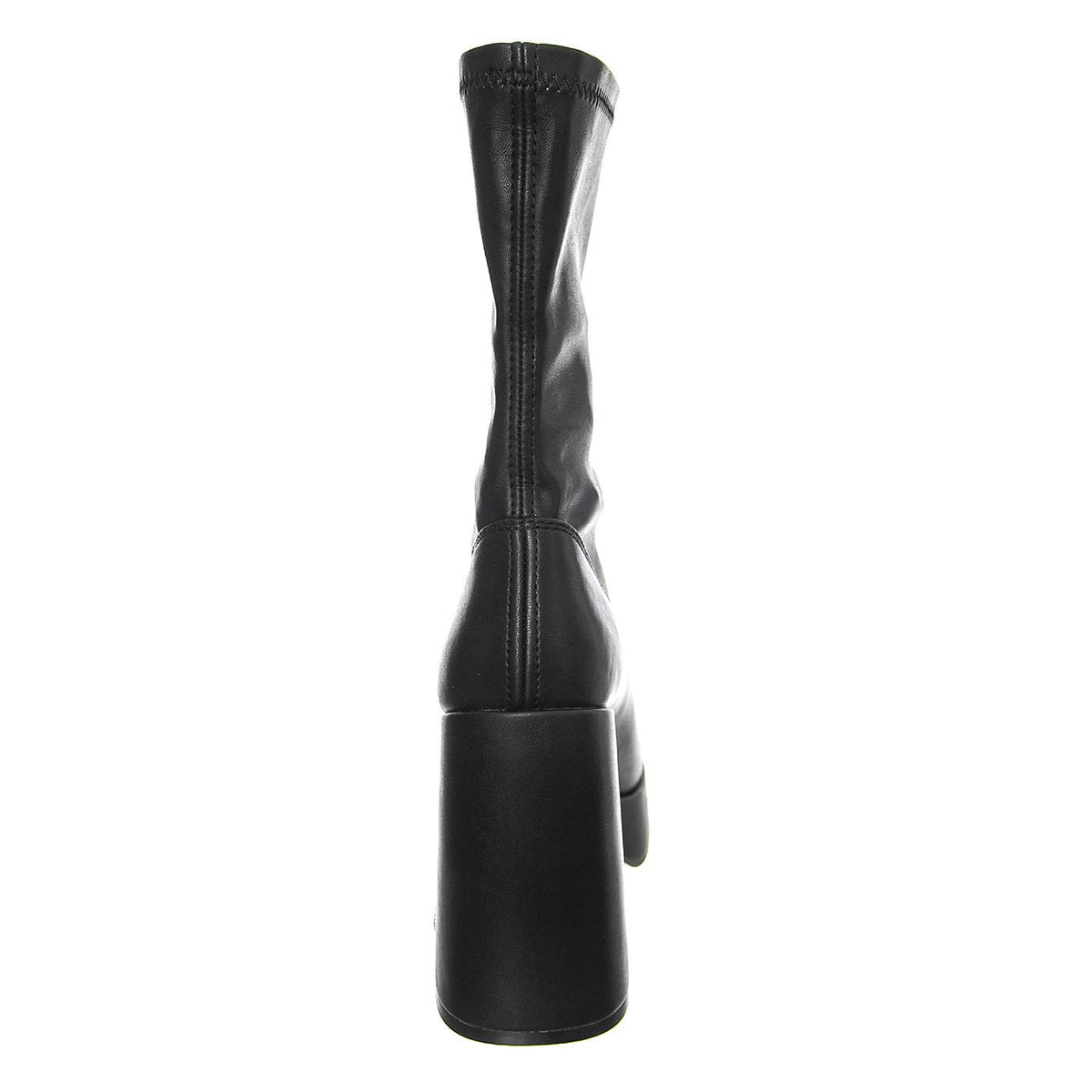 HIDDEN BLACK STRETCH PU - Stivaletti alla Caviglia Donna Neri WSSHIDDEN-BLK . WINDSOR SMITH 