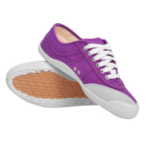 Basic Canvas Shoes - Purple - Scarpe Stringate Profilo Basso Uomo / Donna Viola 75484_4  KAWASAKI 