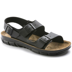M' Kano SFB Black, Birko Flor - Sandali Uomo Neri 500781  BIRKENSTOCK 