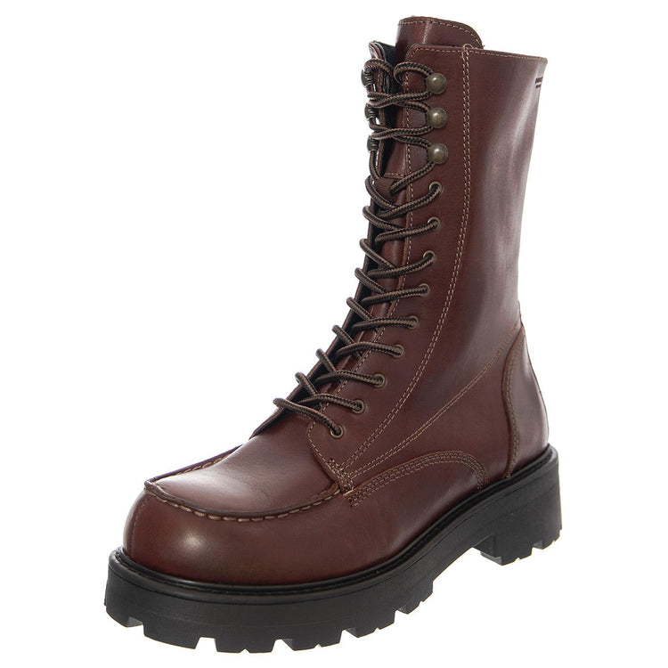 W' Cosmo 2.0 Chestnut Boots - Stivali Stringati Donna Marroni VAG-5455-101-49  VAGABOND 
