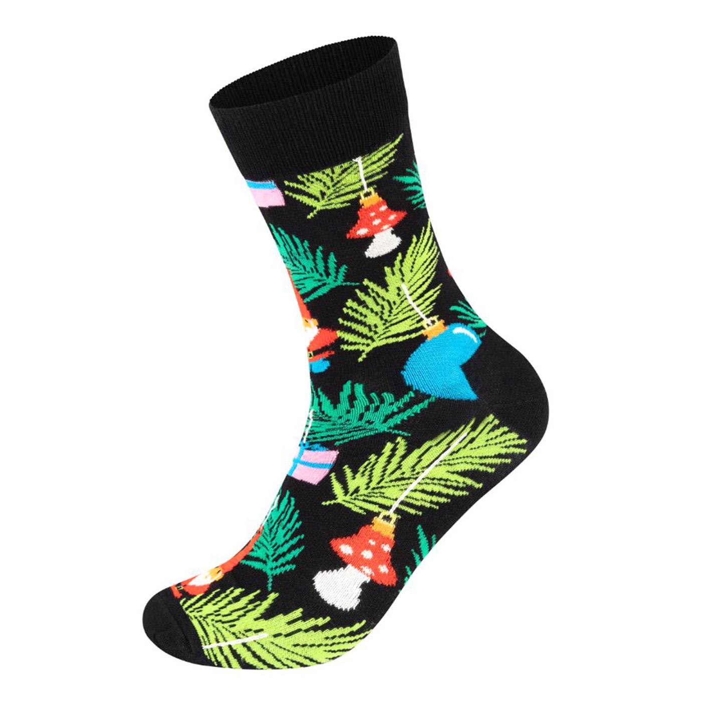 2-Pack Holiday Tree Gift Set Black - Set da Due Paia di Calzini Multicolore P001737-BLACK  HAPPY SOCKS 