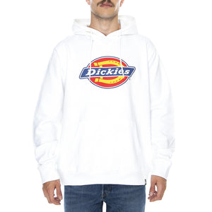 Nevada Hoodie - White - Felpa con Cappuccio Uomo Bianca 03 200062-WH . DICKIES 