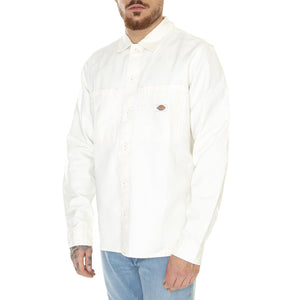 Floral Shirt Cloud - Camicia Uomo Bianca DK0A4Y4TC581  DICKIES 