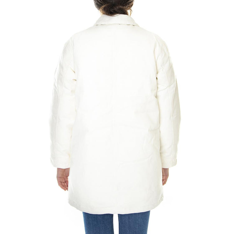W' Brooke Coat Wax - Giacca Donna Bianca I028430.D6.00.03  CARHARTT WIP 