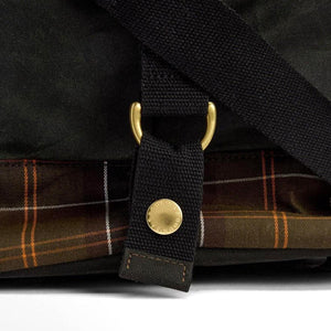 Field Wax Holdall Sage - Borsa a Tracolla Verde UBA0715 SG91 BARBOUR 