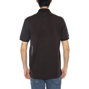 Maglietta M/C SKB Black Polo Shirt - Polo Uomo Marrone 1212-SKB . LACOSTE 