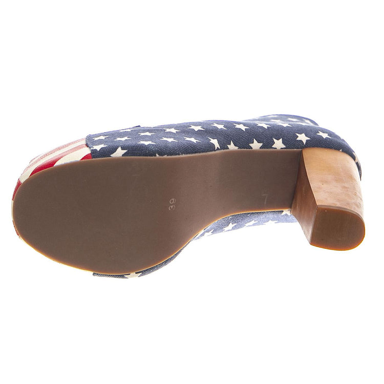 Lita Fab Stars Stripes - Stivaletti Donna Multicolore LITA-FAB-STARS  JEFFREY CAMPBELL 