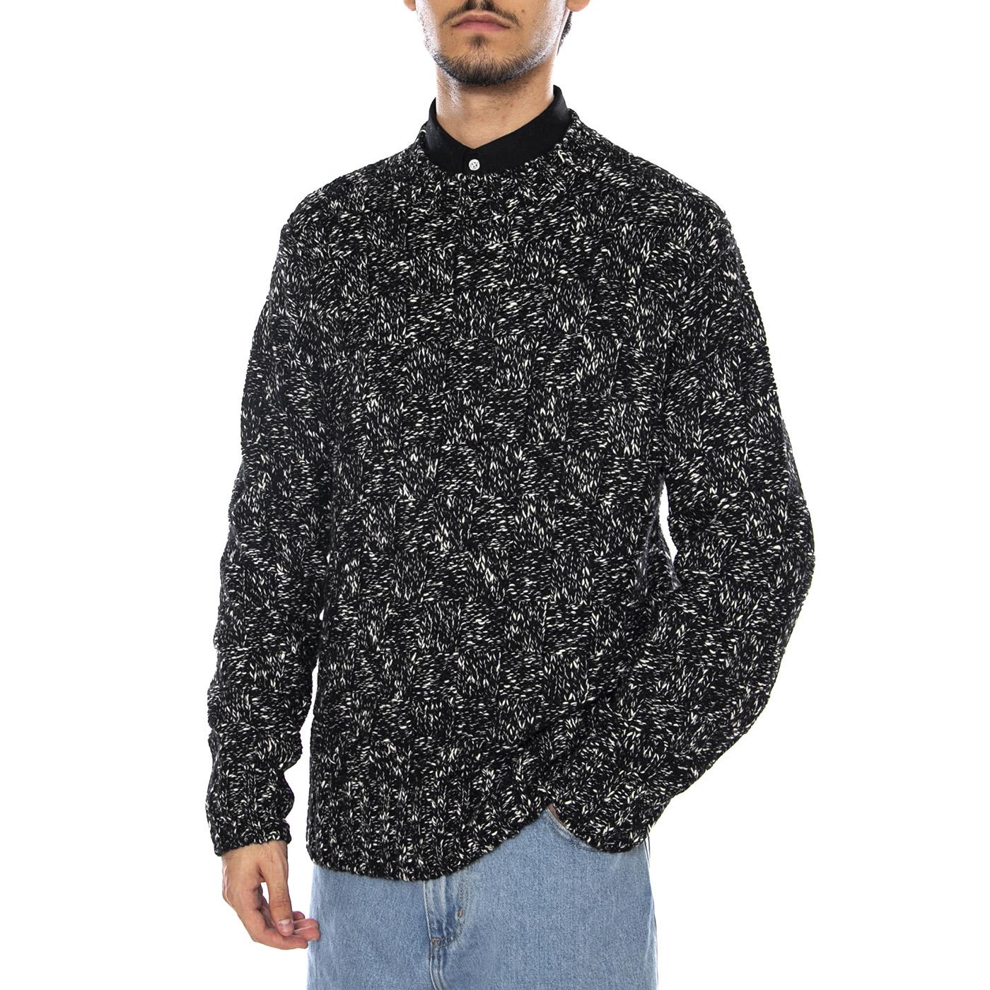 Kyloe Sweater Black Heather - Maglione Girocollo Uomo Nero I035393.BTXX . CARHARTT WIP 
