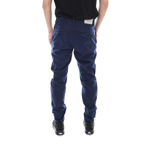 Cropson - Pantaloni Chino Uomo Blu 181201-584  ELVINE 