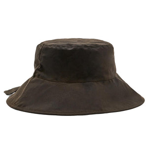 Brambling Wax Hat Olive - Cappello da Pescatore Marrone FW22-LHA0394-OL71  BARBOUR 