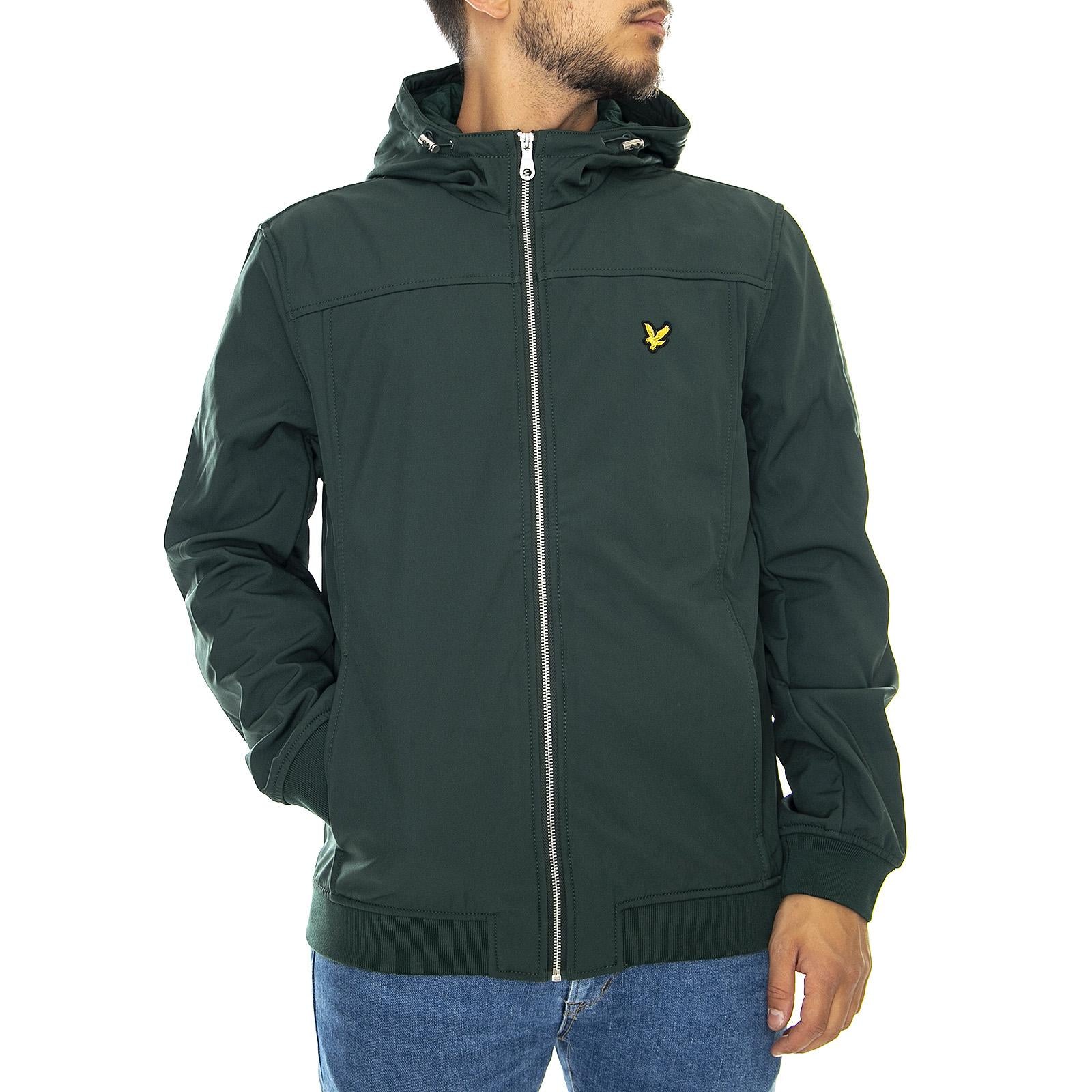 Mens Softshell Jade Green Jacket JK1115V-Z597  LYLE & SCOTT 