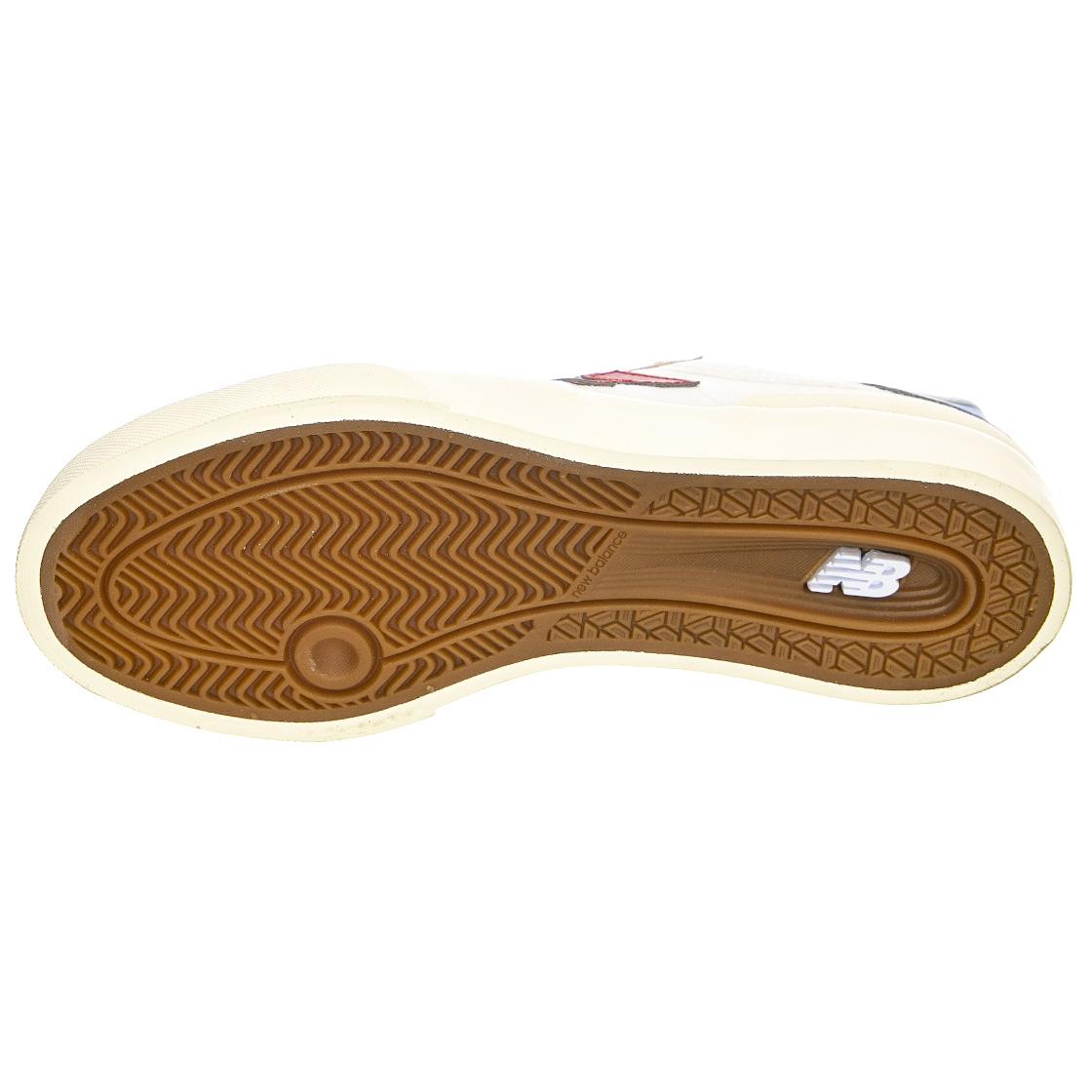 Numeric Skateboarding White / Red Leather / Textile - Scarpe Stringate Profilo Basso Uomo Multicolore NM272BAB  NEW BALANCE 