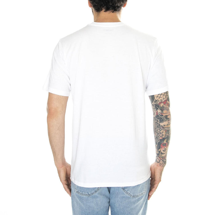 STANDARD CREW NECK T-SHIRT 2 PACK WHITE + WHITE - Maglietta Girocollo Uomo Bianca I029370 931XX CARHARTT WIP 