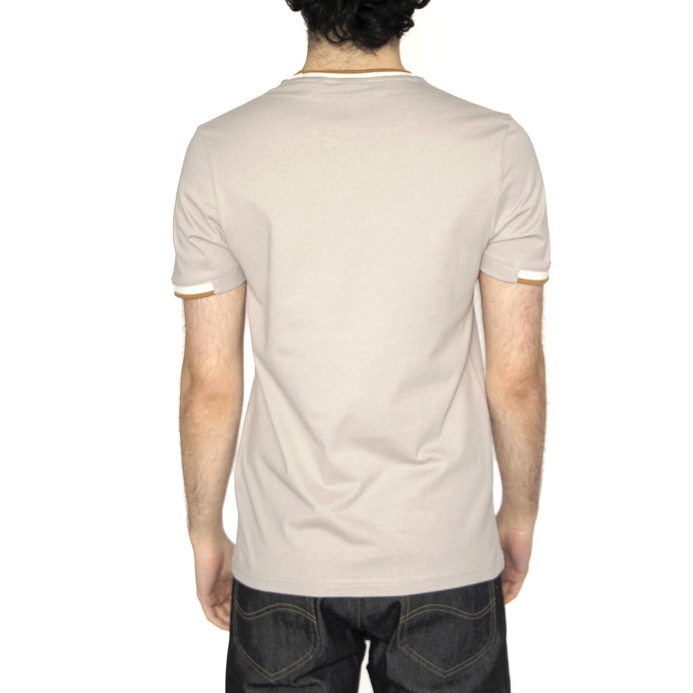 Half Tipped T-Shirt Pale Grey - Maglietta Girocollo Uomo Grigia TS2210V-X623  LYLE & SCOTT 