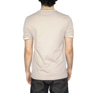 Half Tipped T-Shirt Pale Grey - Maglietta Girocollo Uomo Grigia TS2210V-X623  LYLE & SCOTT 