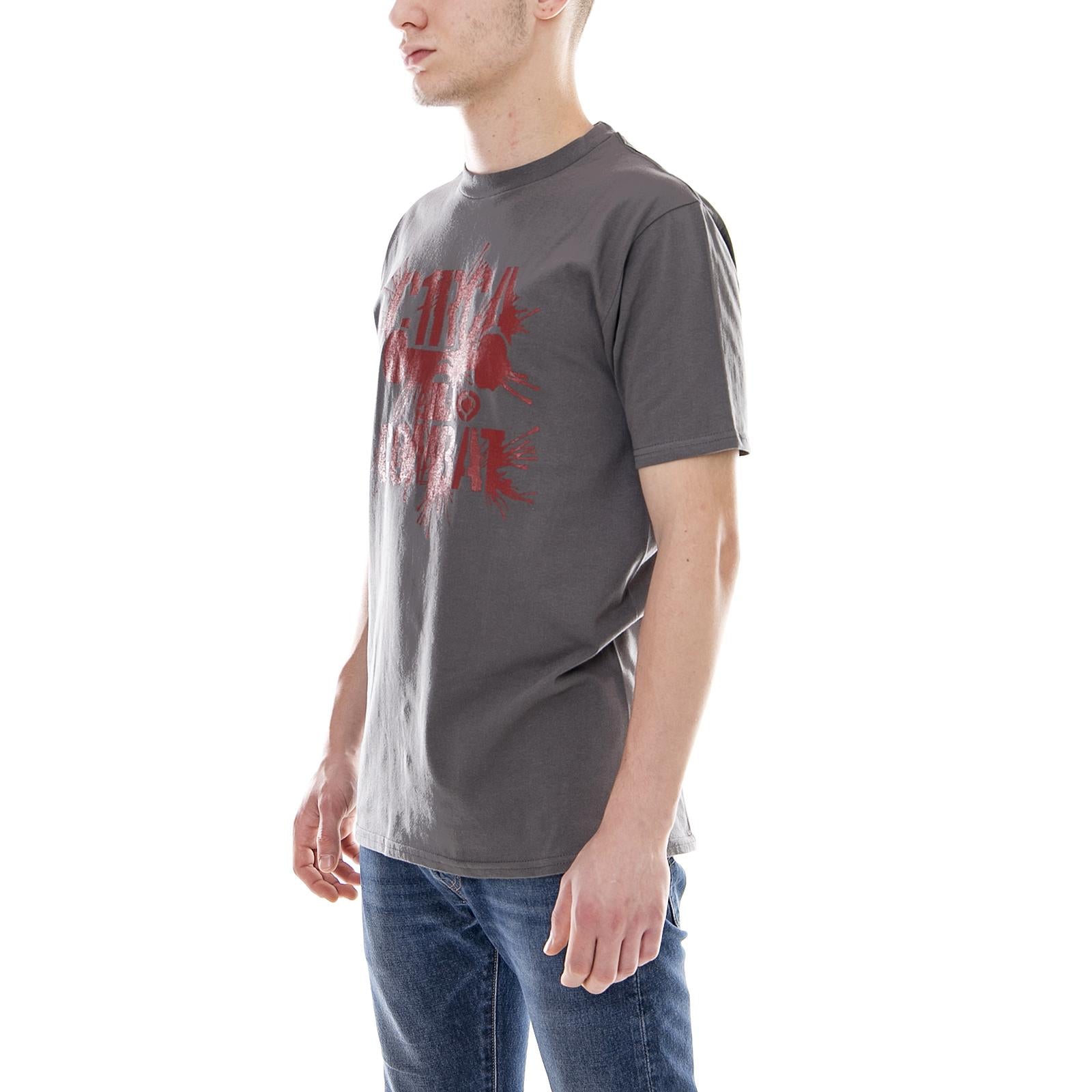 SPLATTER T-SHIRT CHARCOAL MTS017-CHARCOAL  C1RCA 