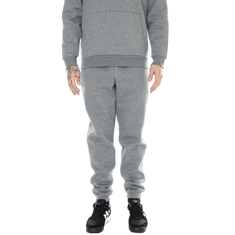 UA Essential Fleece Joggers Grey - Pantaloni Uomo Grigi 77-1373882-12  UNDER ARMOUR 