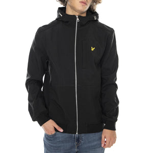 Softshell Jacket Jet Black - Giacca Invernale Uomo Nera JK1214V-Z865  LYLE & SCOTT 