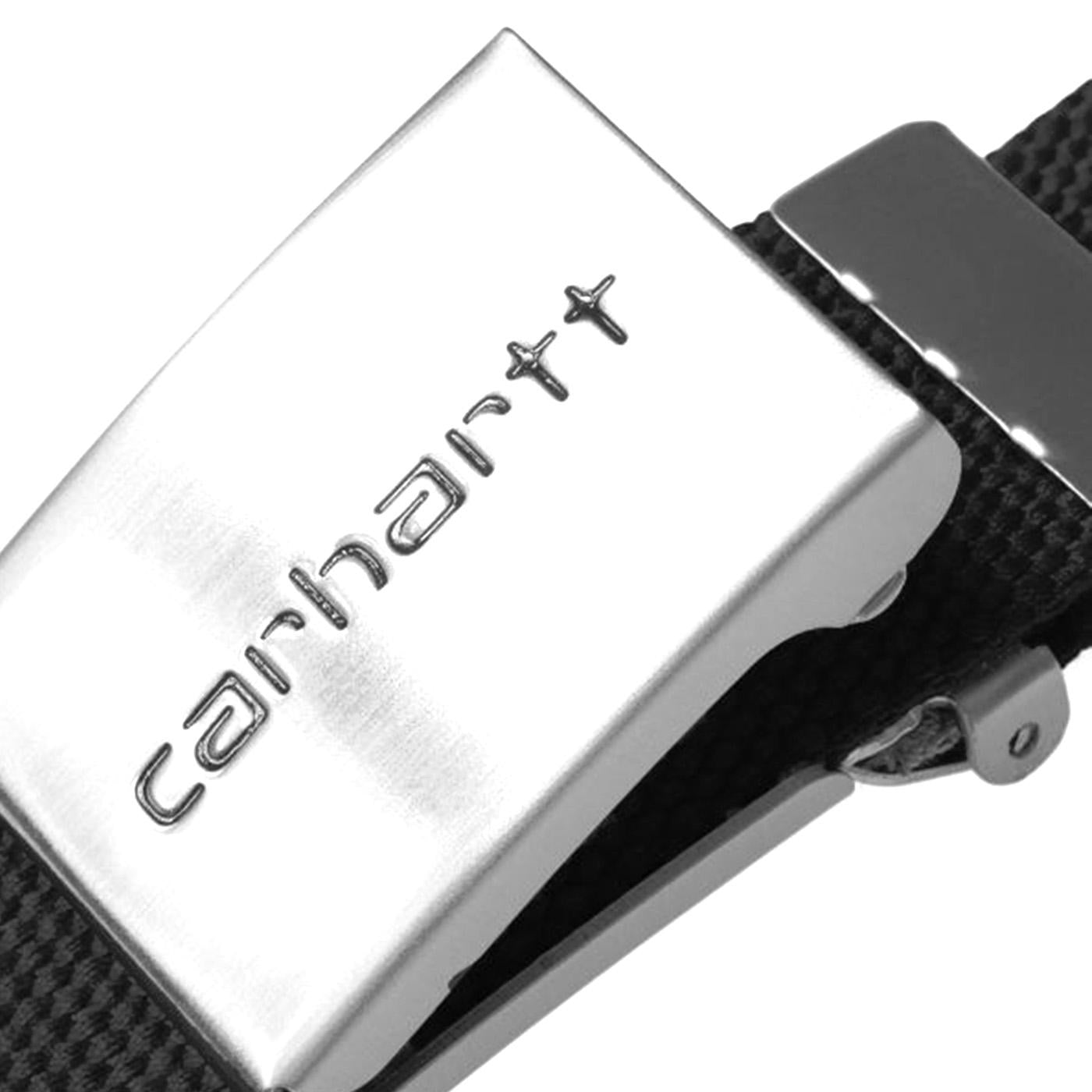 Clip Belt Chrome - Cintura Nera I019176 89XX CARHARTT WIP 