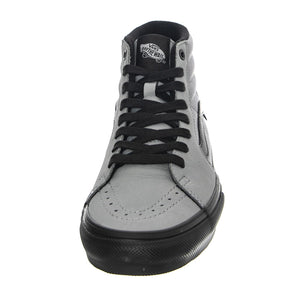 MN Skate SK8-Hi Nubuck Washed Blue / Black - Scarpe Stringate Profilo Alto Uomo Grigie VN0A5FCCG0E1  VANS 