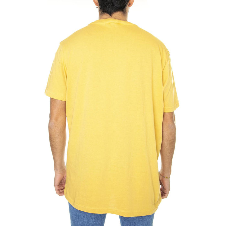 Printed Chest Stripe Tee Butterscotch - Maglietta Girocollo Uomo Gialla 67133-452  BEN SHERMAN 