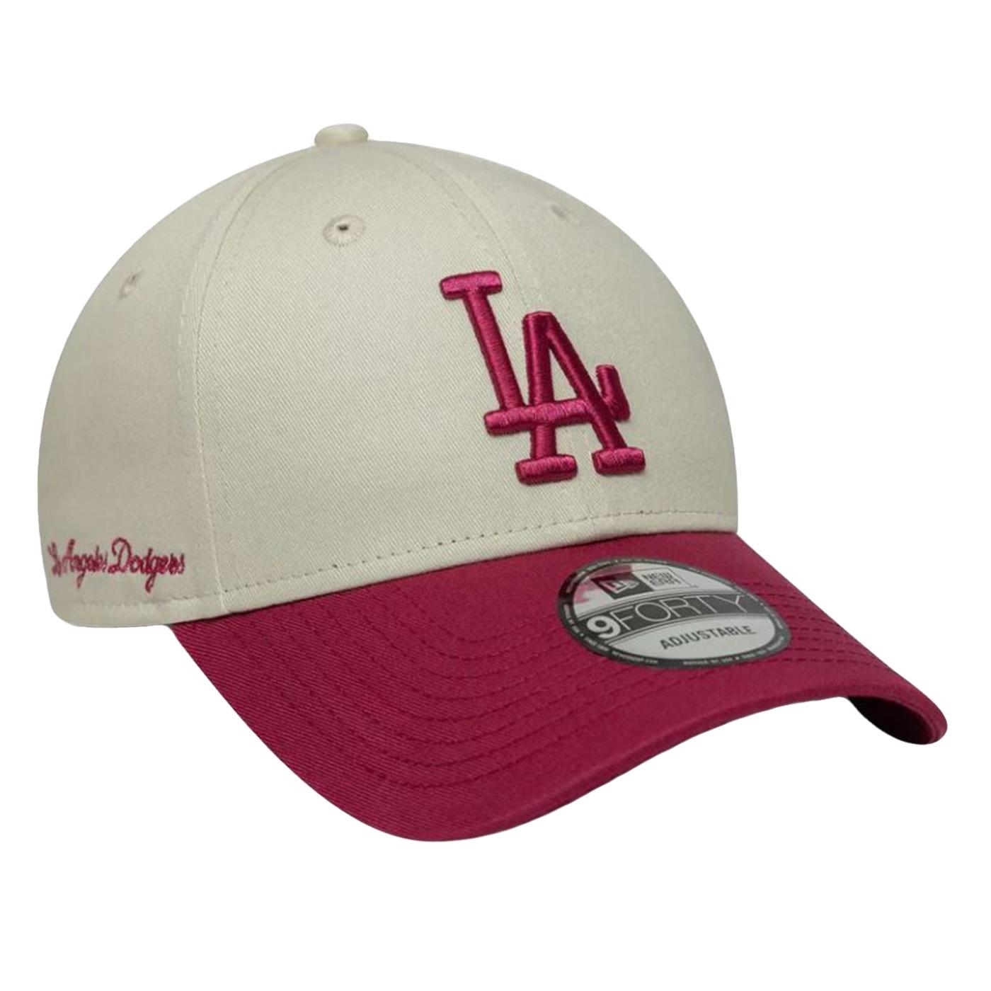 Side Script 9Forty Los Angeles Dodgers Ivory / Chj - Cappellino Multicolore 60667556  NEW ERA 